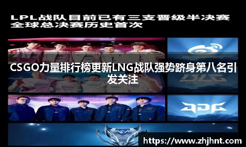 CSGO力量排行榜更新LNG战队强势跻身第八名引发关注